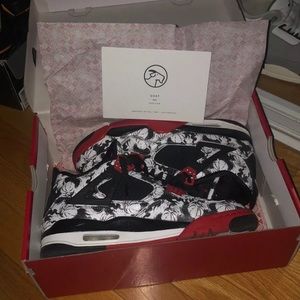 Air Jordan retro 4 tattoo - (8.5US)